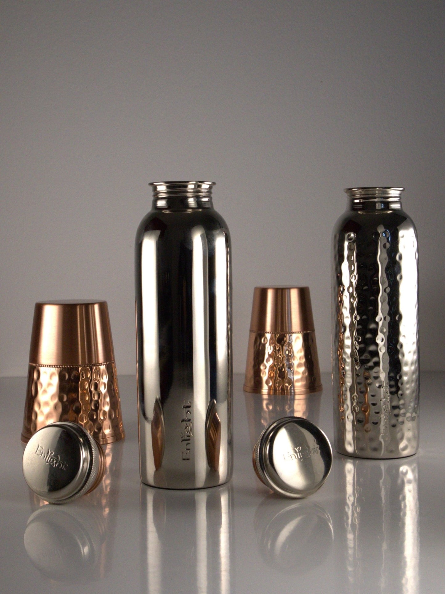 Bakrena boca Enlight CHROME CLASSIC 500 ml - Enlight Shop