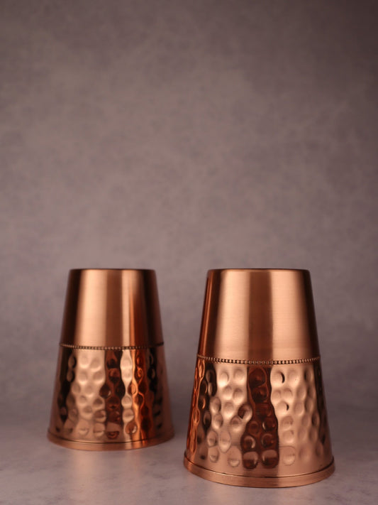 Bakrena čaša AYURVEDA 400 ml - 1 kom - Enlight Shop