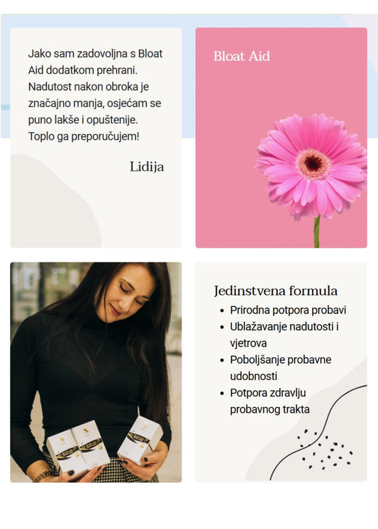 BLOAT AID probavni enzimi - Enlight Shop
