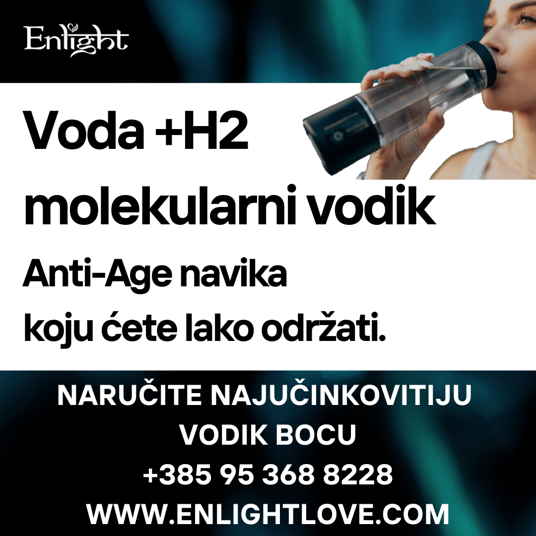 Enlight HYPER VODIK boca - Staklo 400 ml - Enlight Shop