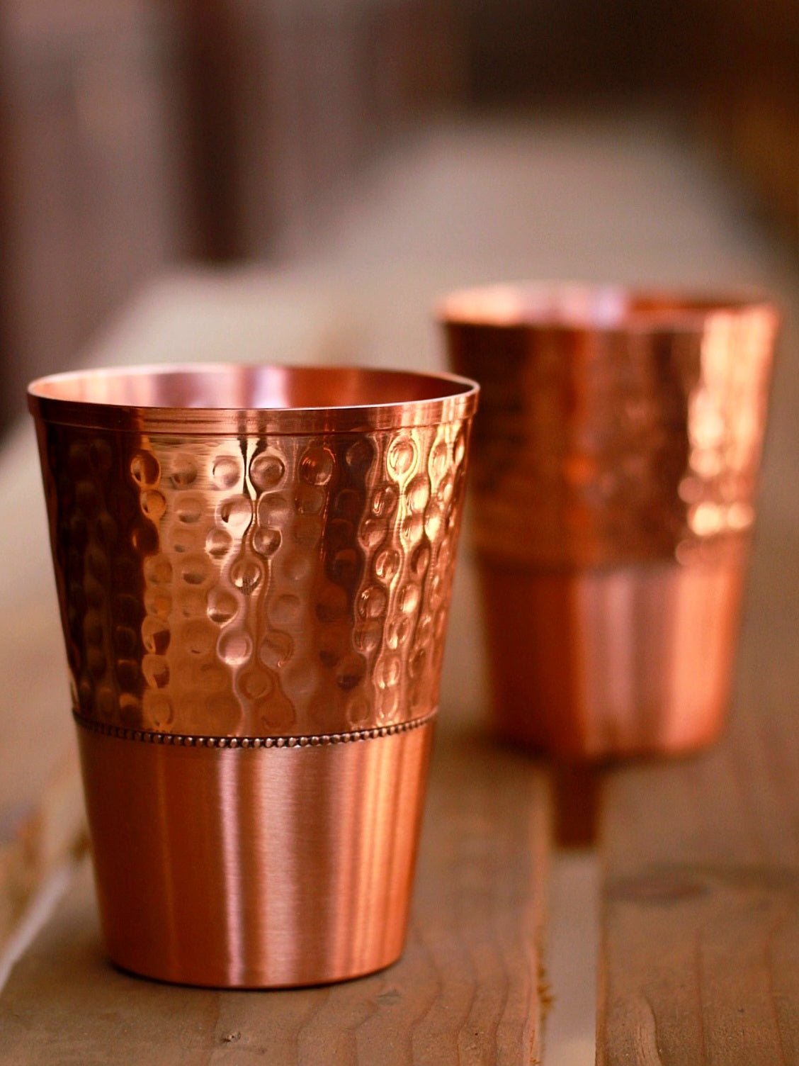 Bakrena čaša AYURVEDA 400 ml - 1 kom - Enlight Shop