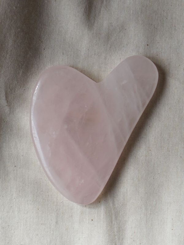 Gua Sha kamen za masažu lica - Rose Quartz - Enlight Shop
