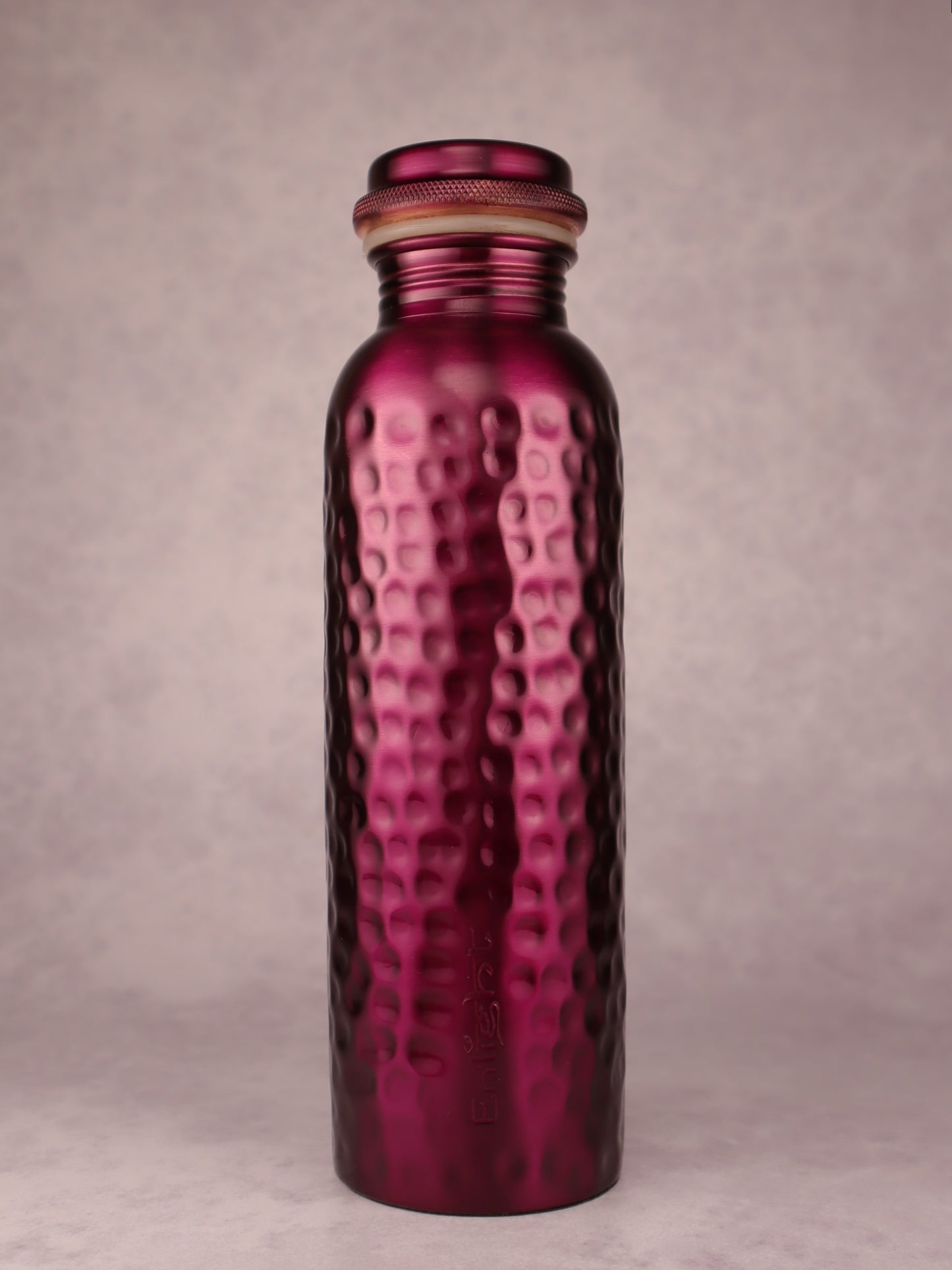Copper bottle Enlight PURPLE DROPS 500 ml