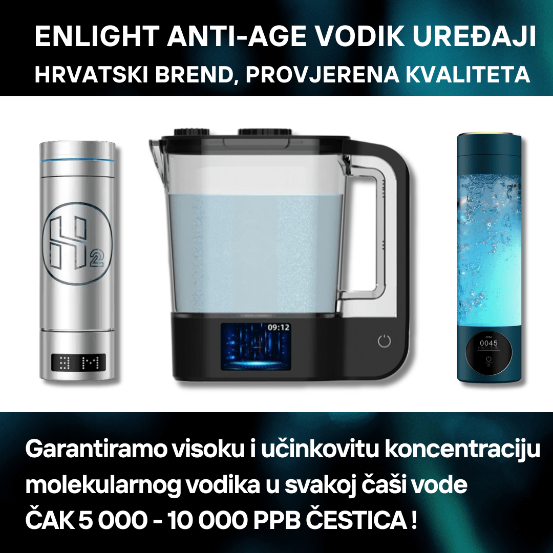 Enlight HYPER VODIK boca - Staklo 400 ml - Enlight Shop