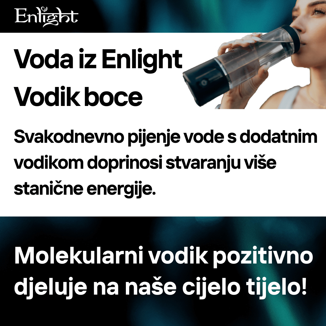Enlight HYPER VODIK boca - Staklo 400 ml - Enlight Shop