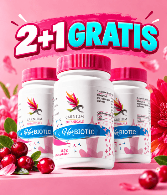 Her Biotic - CARNIUM BOTANICALS - probiotik za žene - 2+1 GRATIS - Enlight Shop