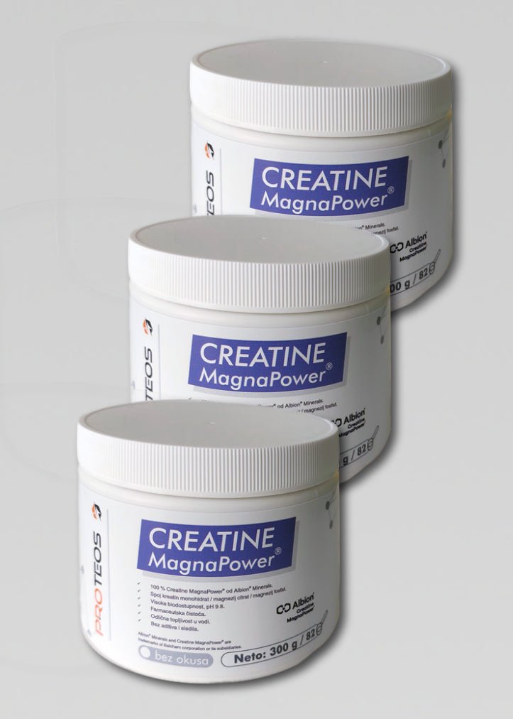 Kreatin Monohidrat s magnezijem (MagnaPower) 300 g 2+1 gratis - Enlight Shop