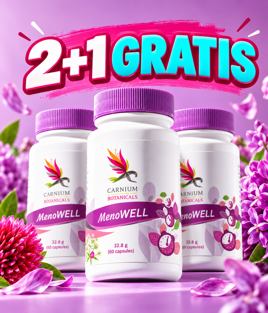 MenoWELL - CARNIUM BOTANICALC - pomoć u menopauzi 2+1 GRATIS - Enlight Shop