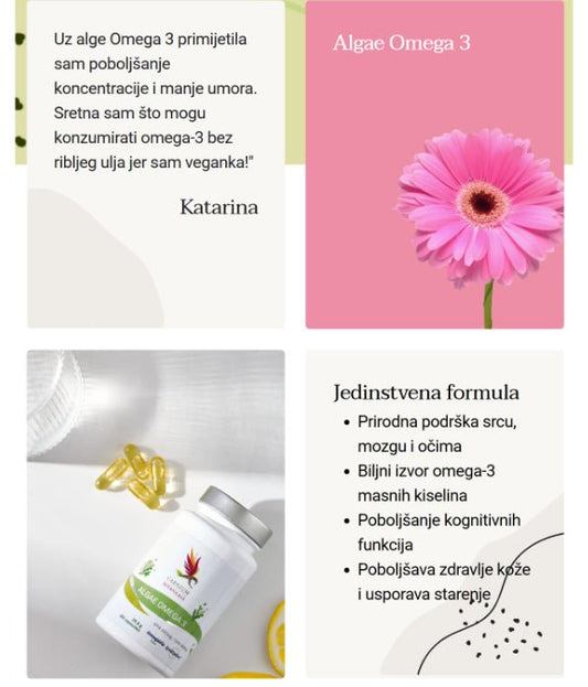 Omega3 Algae - Enlight Shop
