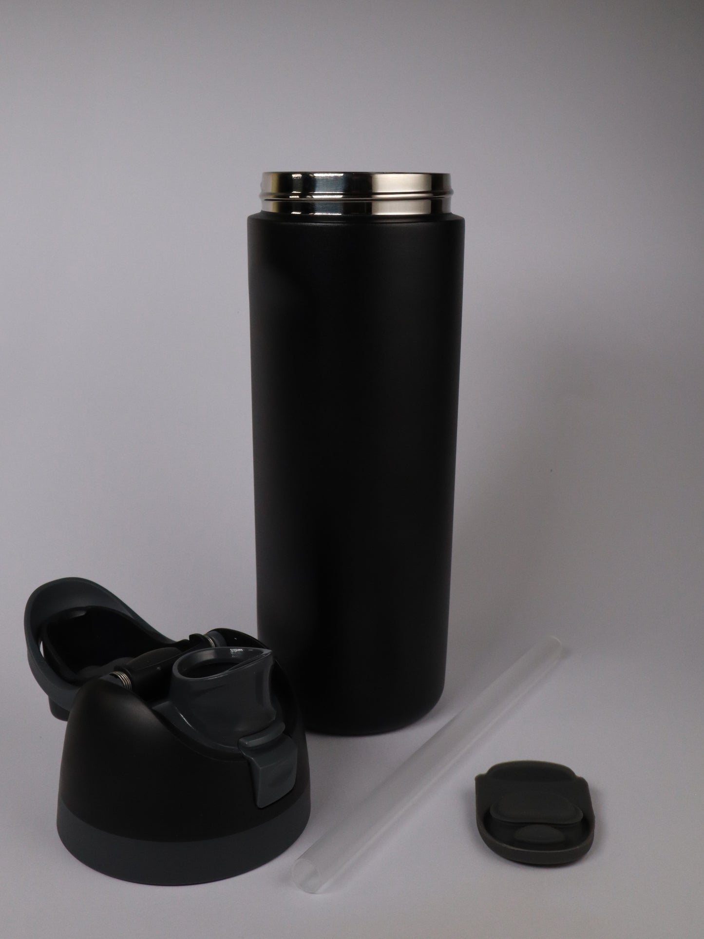 Thermos Enlight OneClick 3in1 - MIDNIGHT BLACK (black) 600 ml